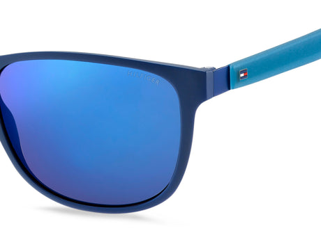Tommy Hilfiger TH 1403/S Matt Blue Teal/ Blu Sky Mirror