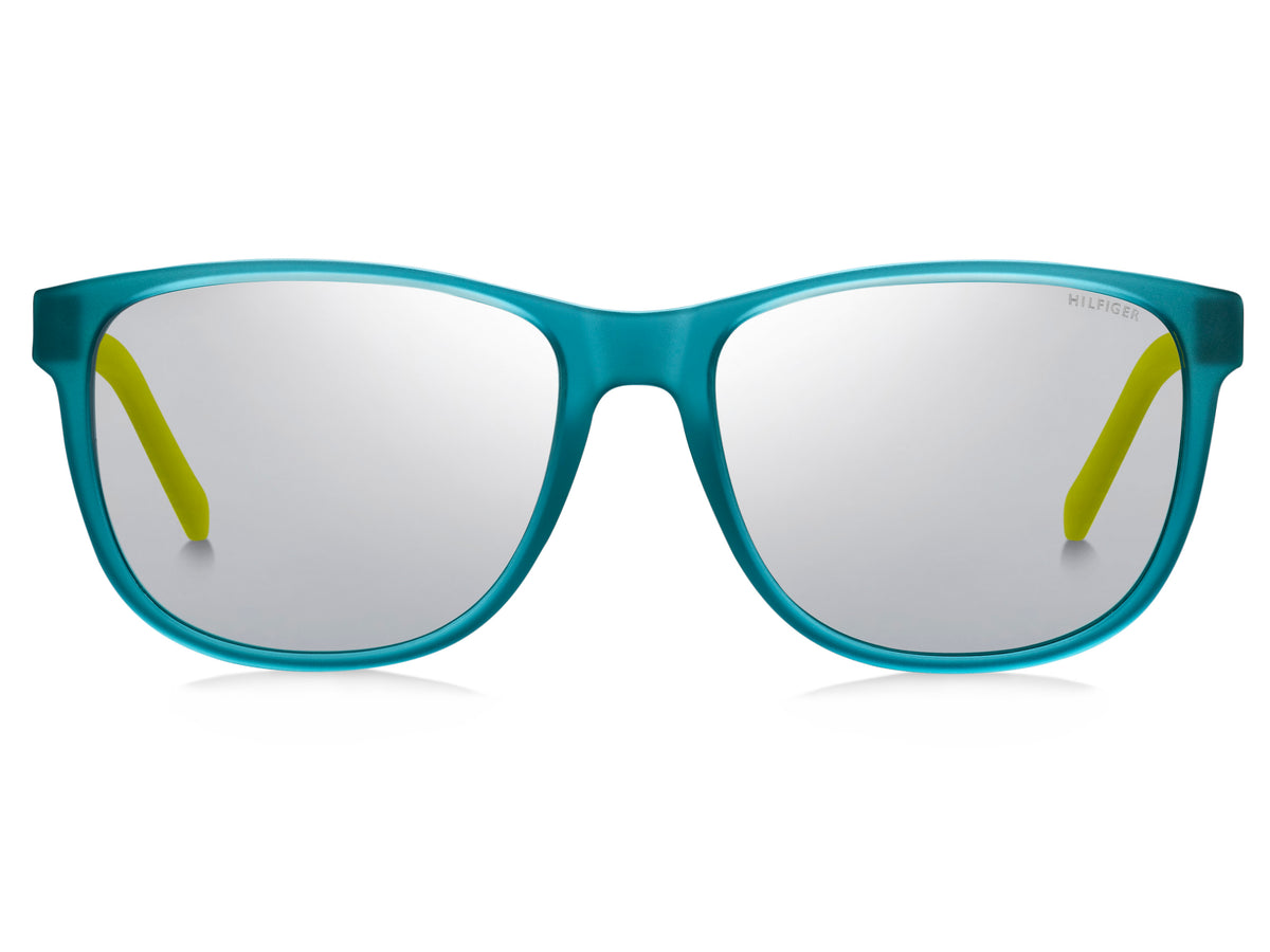 Tommy Hilfiger TH 1403/S Matt Teal Yellow/ Grey Flash Silver