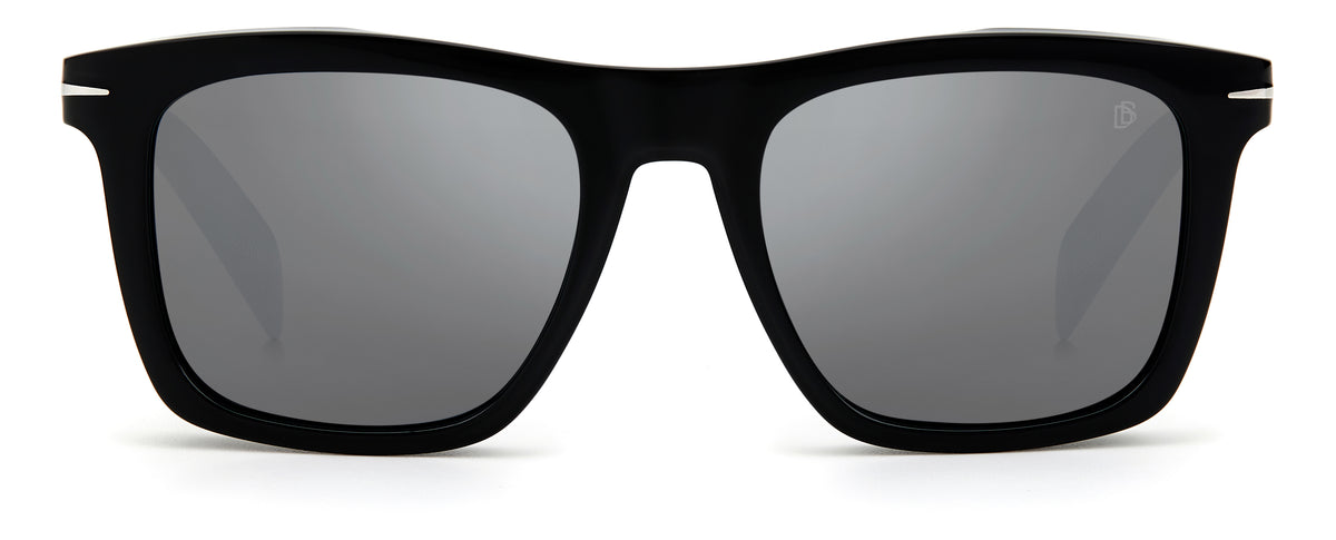 David Beckham DB 7000/S Black/ Silver Shaded Lens