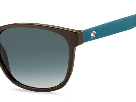 Tommy Hilfiger TH 1416/S Brown Green/ Grey Shaded
