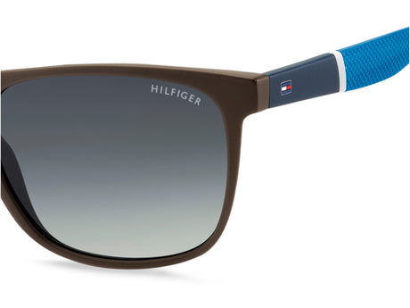Tommy Hilfiger TH 1281/S Dark Brown Blue/ Grey Shaded