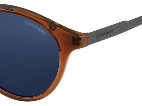 CARRERA 123/S-49-VZX LTBRW BLK KU BLUE AVIO