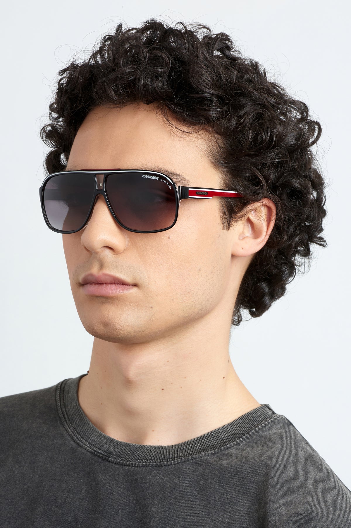 Carrera GRAND PRIX 2 T4O 649O BKCR BKWHRED 64 / Plastic / Acetate