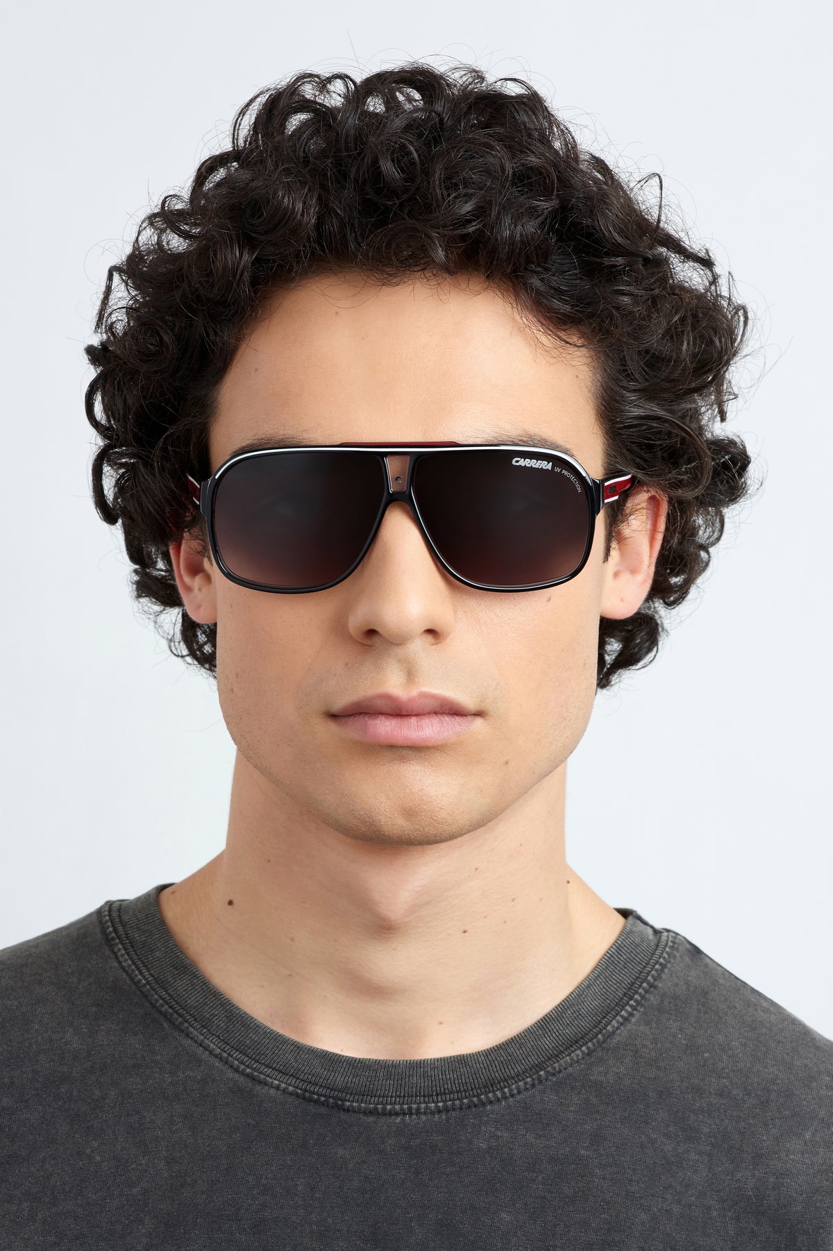 Carrera GRAND PRIX 2 T4O 649O BKCR BKWHRED 64 / Plastic / Acetate