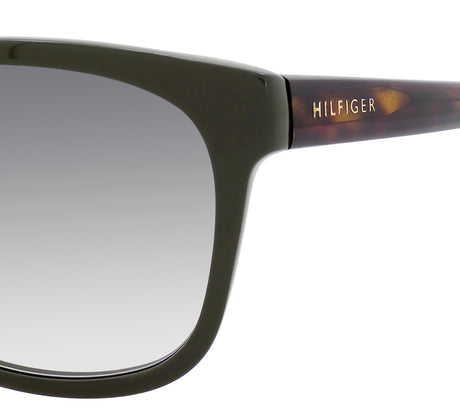 Tommy Hilfiger TH 1985 Green Dark Havana/ Brown Doubleshade Azure
