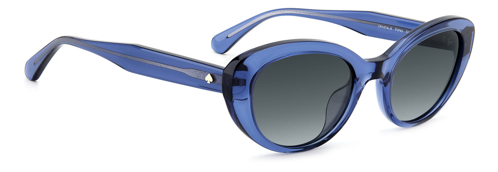 Kate Spade Crystal/S 205228 Blue/ Dark Grey Shaded 51 / Plastic / Eco-Acetate