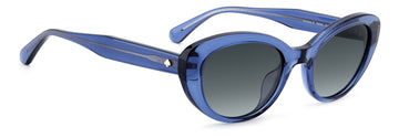 Kate Spade Crystal/S 205228 Blue/ Dark Grey Shaded 51 / Plastic / Eco-Acetate