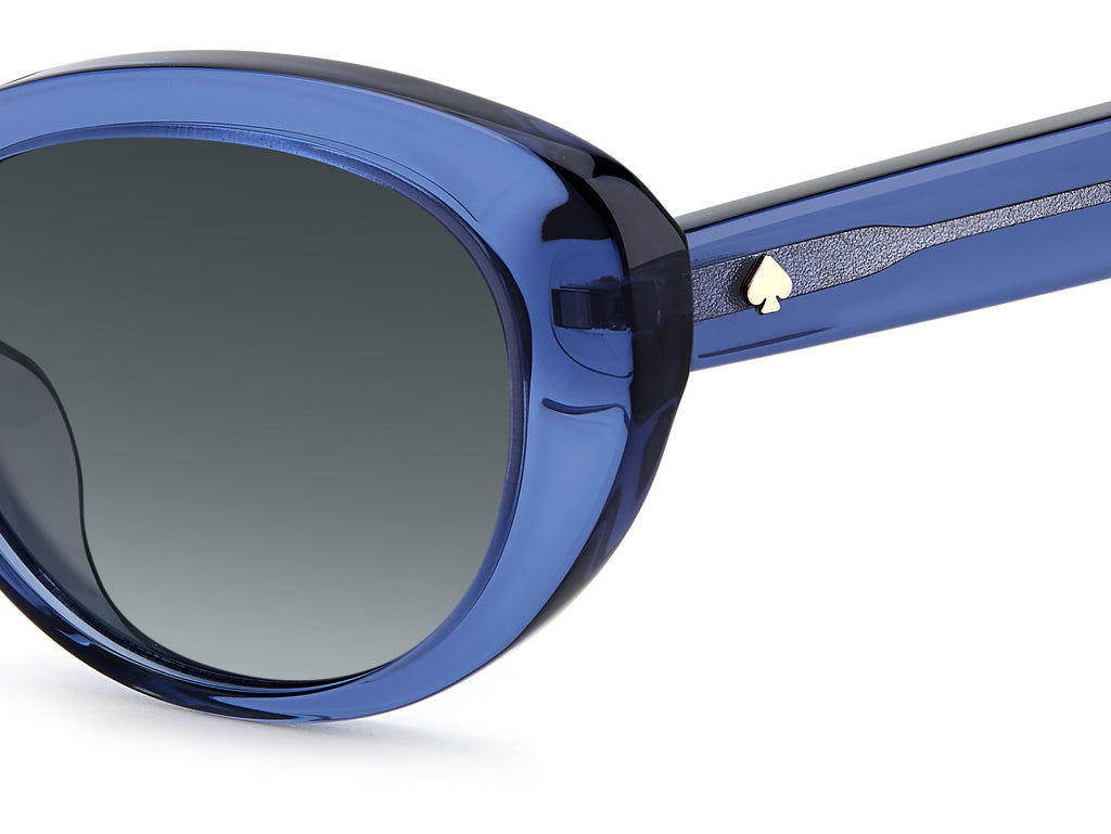 Kate Spade Crystal/S 205228 Blue/ Dark Grey Shaded 51 / Plastic / Eco-Acetate