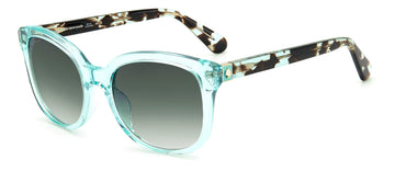 Kate Spade Gwenith/S 205229 Teal/ Green Shaded 53 / Plastic / Acetate