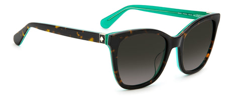 Kate Spade Desi/S 205230 Havana Green/ Brown Shaded 55 / Plastic / Acetate