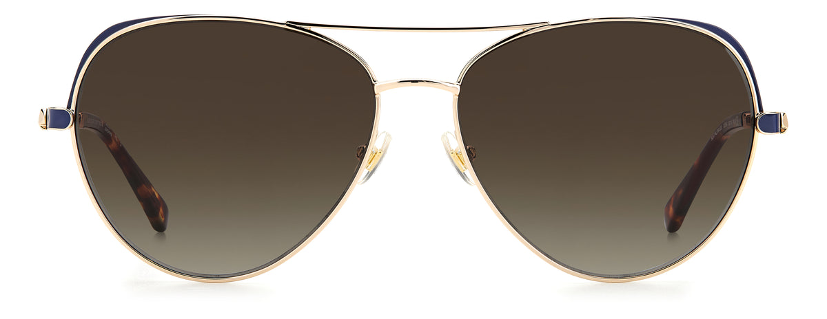 Kate Spade Katalina/G/S 205232 Gold Blue/ Brown Shaded
