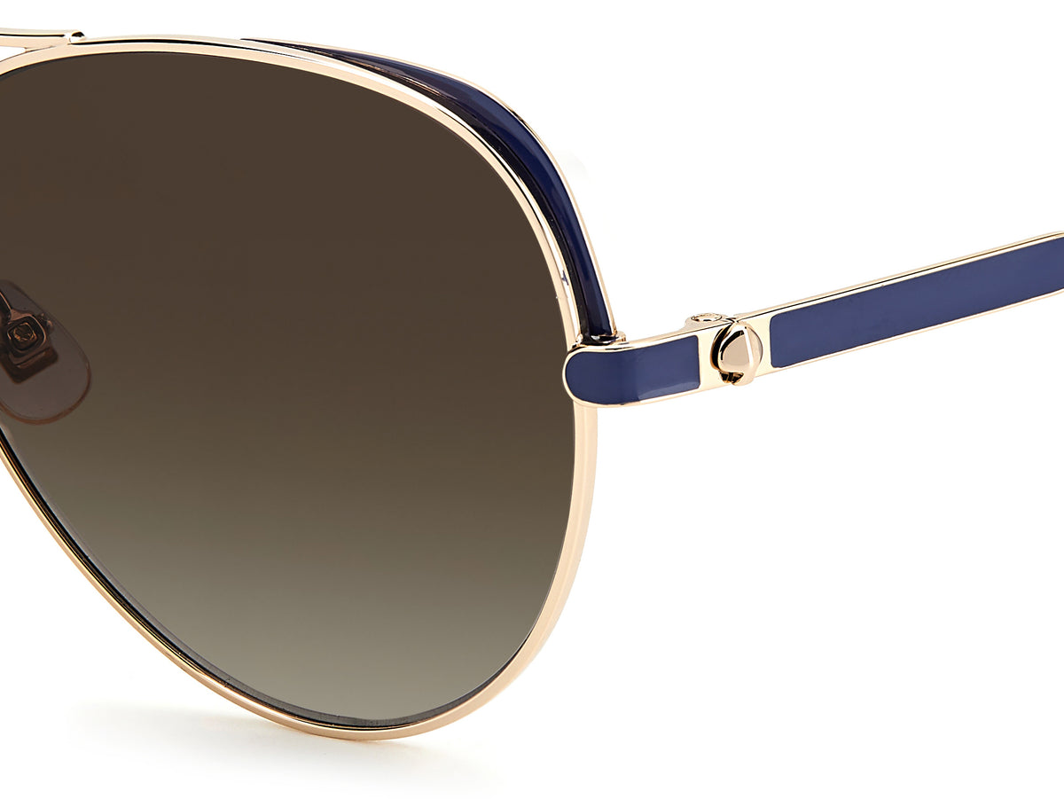 Kate Spade Katalina/G/S 205232 Gold Blue/ Brown Shaded