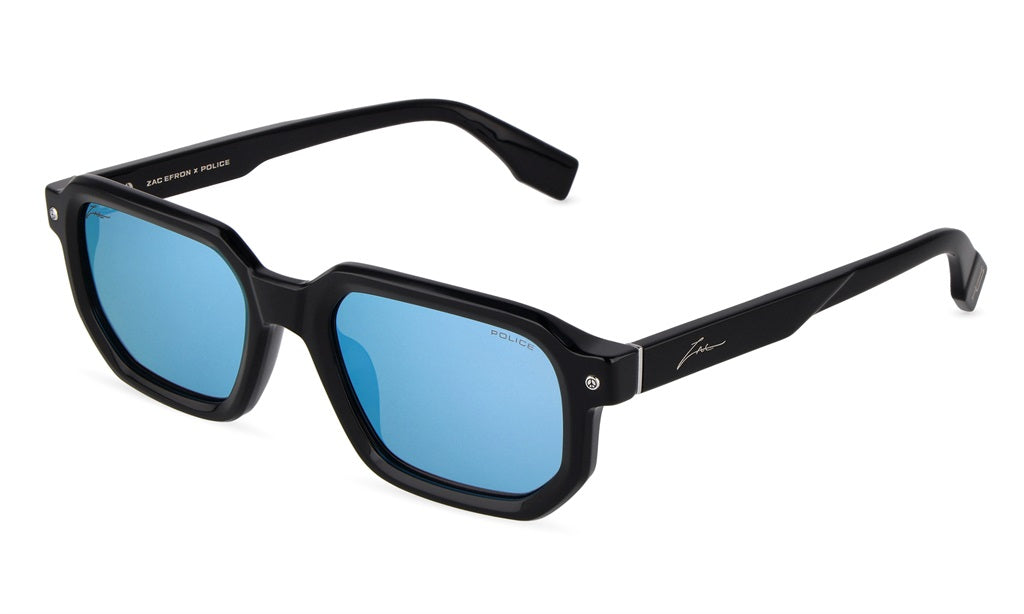 Police SPLU8253700B SHINY BLACK/ SMOKE