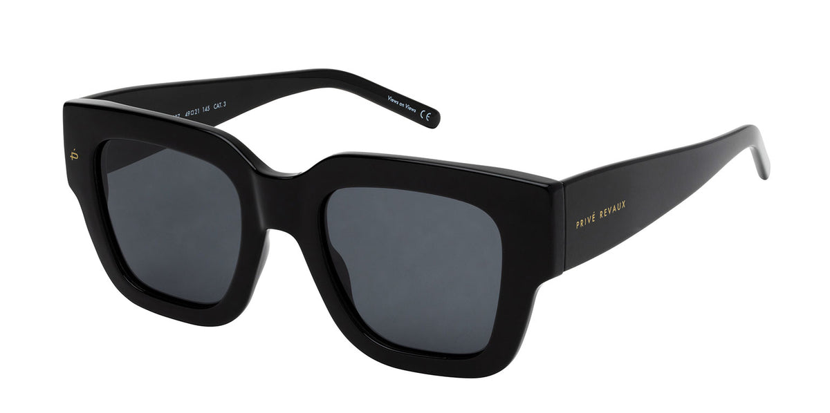 Prive Rivaux  New Yorker/S-49-807 Black/ Grey Polarized