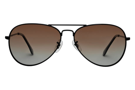 Prive Rivaux  Commando 2.0/S-61-003 Matte Black/ Brown Shaded Polarized