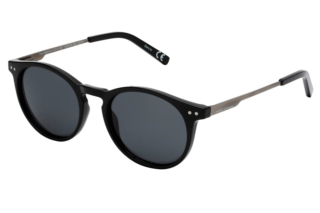 Prive Rivaux  Maestro Mx/S-52-807 Black/ Grey Polarized