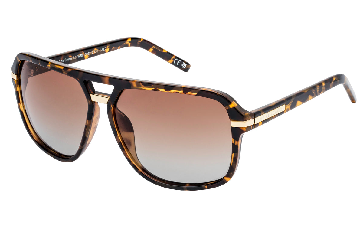 Prive Rivaux  The Bruce/S 2.0-60-FY6 Havana/ Brown Shaded Polarized