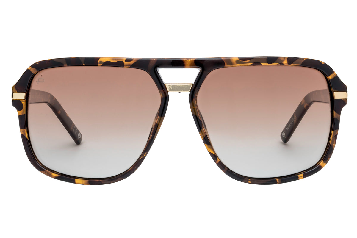 Prive Rivaux  The Bruce/S 2.0-60-FY6 Havana/ Brown Shaded Polarized