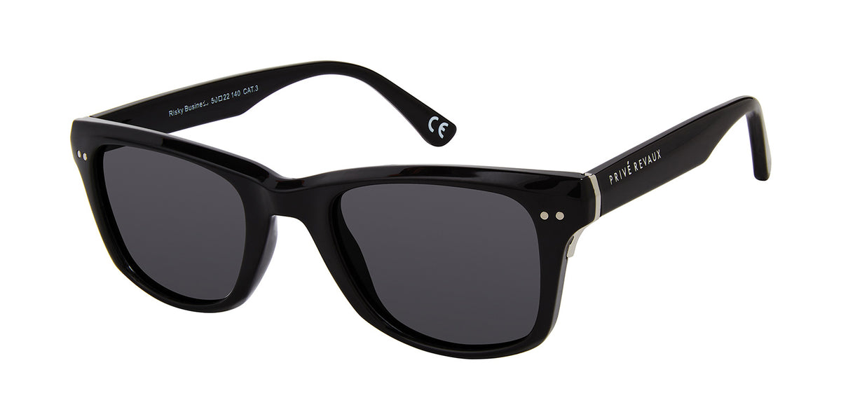 Prive Rivaux  Dicey/S-50-807 Black/ Grey Polarized