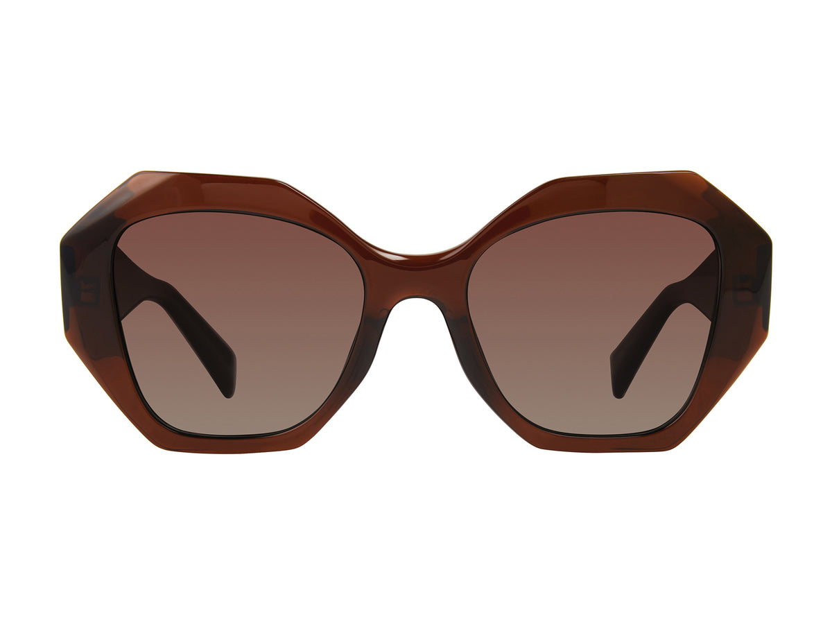 Prive Rivaux  The Bimini/S-52-09Q Brown/ Brown Shaded Polarized