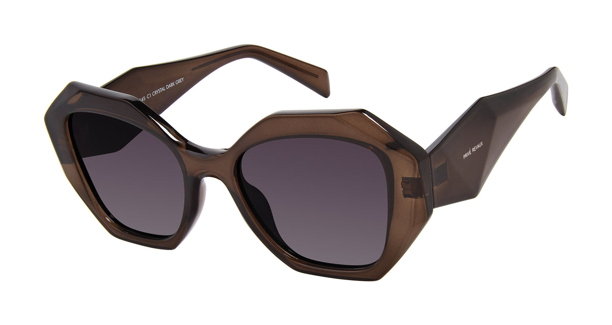 Prive Rivaux  The Bimini/S-52-2VT Olive Grey/ Grey Shaded Polarized
