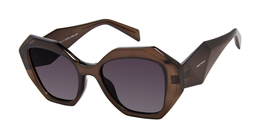 Prive Rivaux  The Bimini/S-52-2VT Olive Grey/ Grey Shaded Polarized