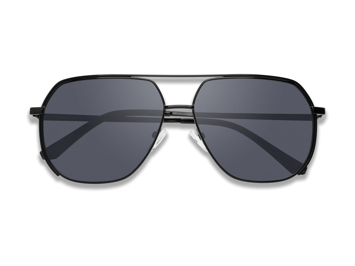 Prive Rivaux  Fit Check/S-49-086 Havana/ Green Polarized