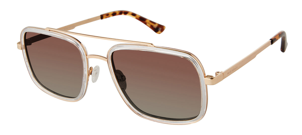 Prive Rivaux  Pavilions/S-56-7C5 Black Crystal/ Grey Polarized