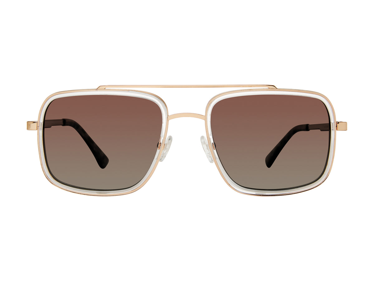 Prive Rivaux  Pavilions/S-56-7C5 Black Crystal/ Grey Polarized