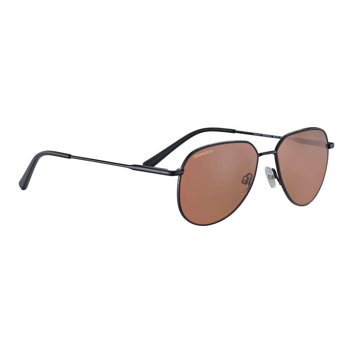 Serengeti Haywood SS543002 Black 56 / Metal