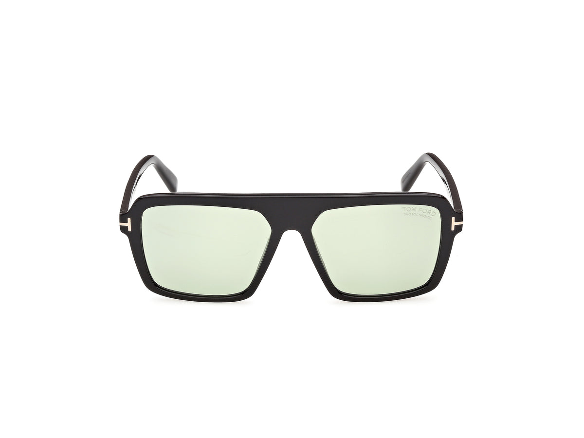 Tom Ford FT11765601N Shiny Black/ Green