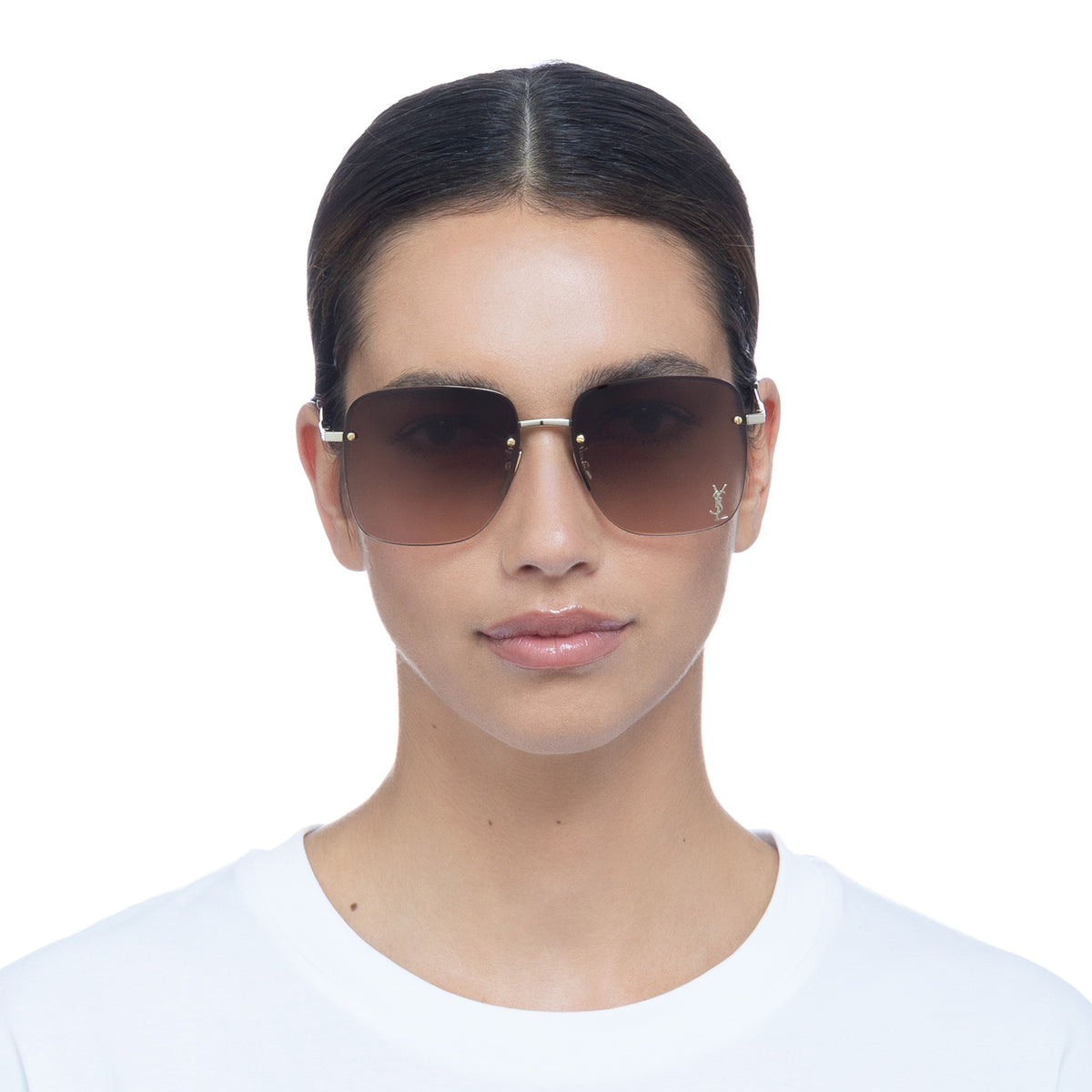 Saint Laurent SL312M008 Gold/ Brown