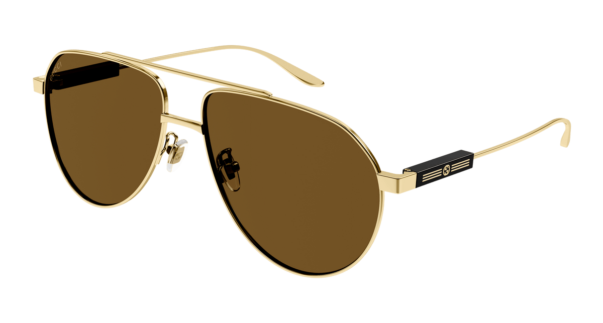 Gucci GG1311S004 GOLD/ BROWN
