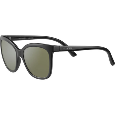 Serengeti Agata 8971 Shiny Black/ Green Polarised Photochromic - Blue Star Eyewear