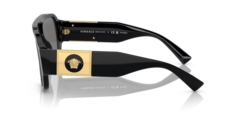 Versace 0VE4436U GB1/81 57 Black/ Dark Grey Polar