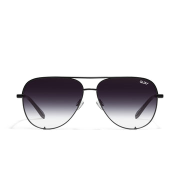 Quay High Key QC-000142 Black / Smoke Fade Lens