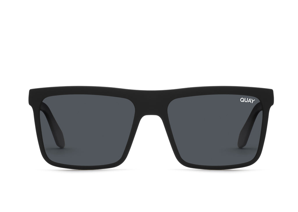 Quay Let It Run QM-000314 Matte Black / Smoke Lens