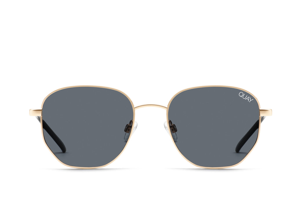 Quay Big Time QU-000605 Gold / Smoke Lens