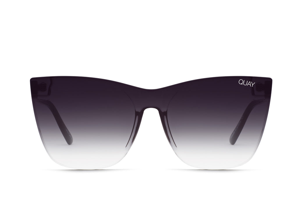 Quay Come Thru QW-000609 Black / Black Fade Lens