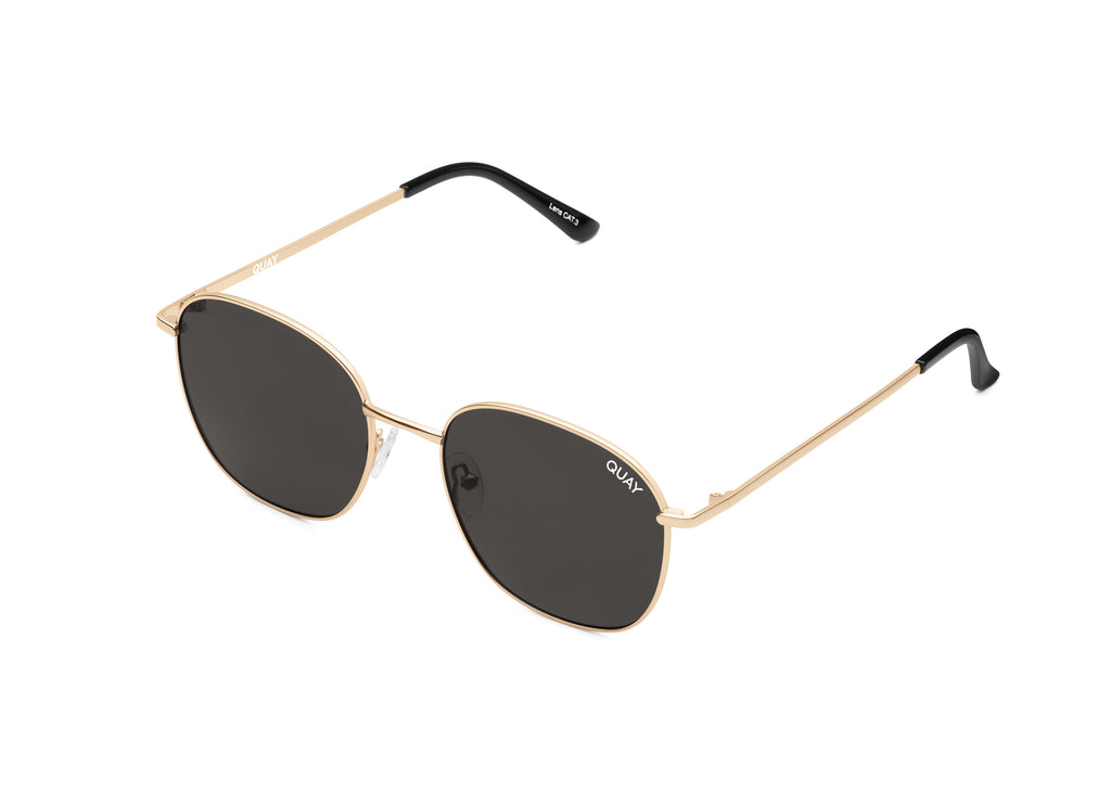 Quay Jezabell QW-000262 Gold / Smoke Polarized Lens