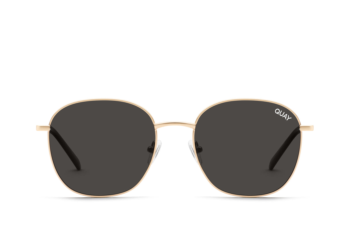 Quay Jezabell QW-000262 Gold / Smoke Polarized Lens