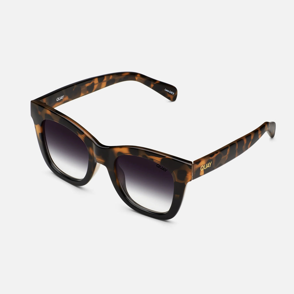 Quay After Hours QU-000180 Tort To Black / Black Fade Lens