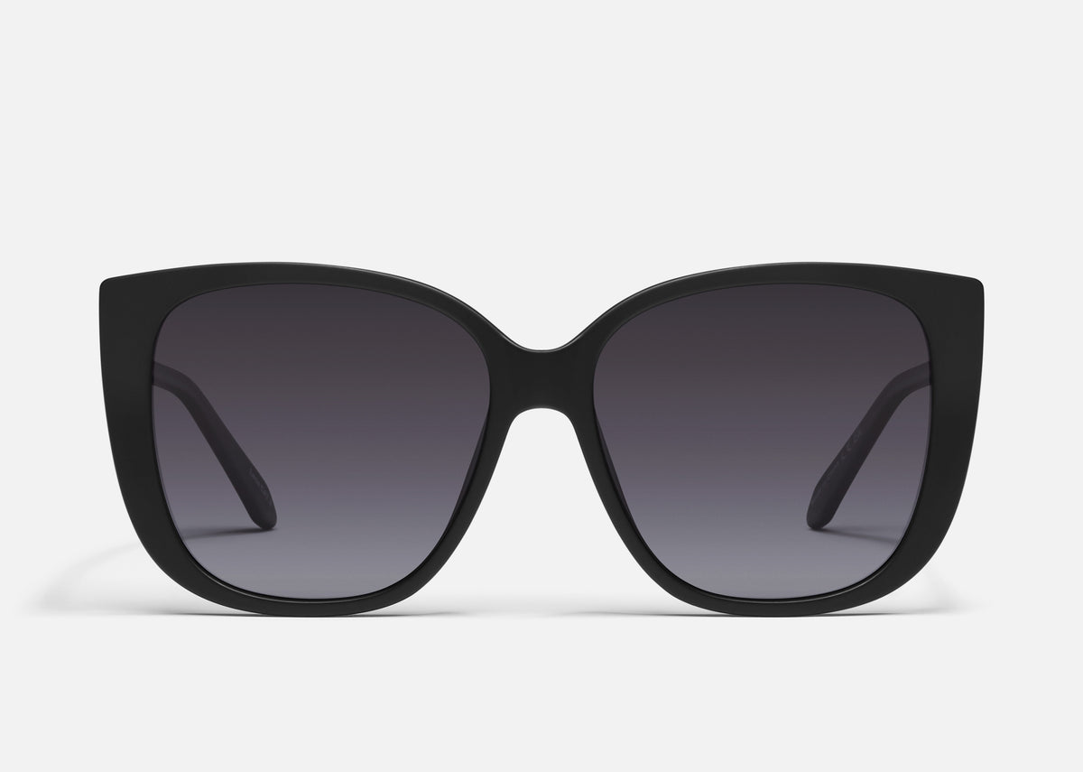 Quay Ever After QW-000923 Matte Black / Smoke Polarized Lens