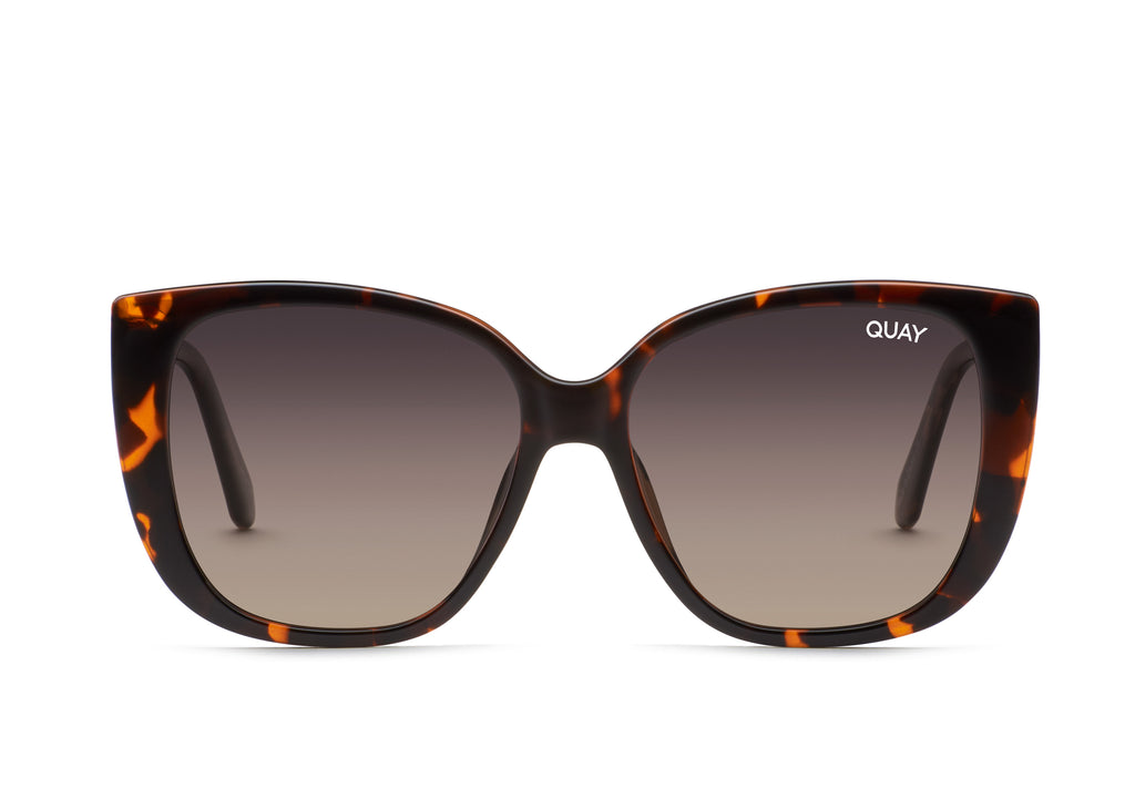 Quay Ever After QW-000579 Tortoise / Smoke To Taupe Polarized