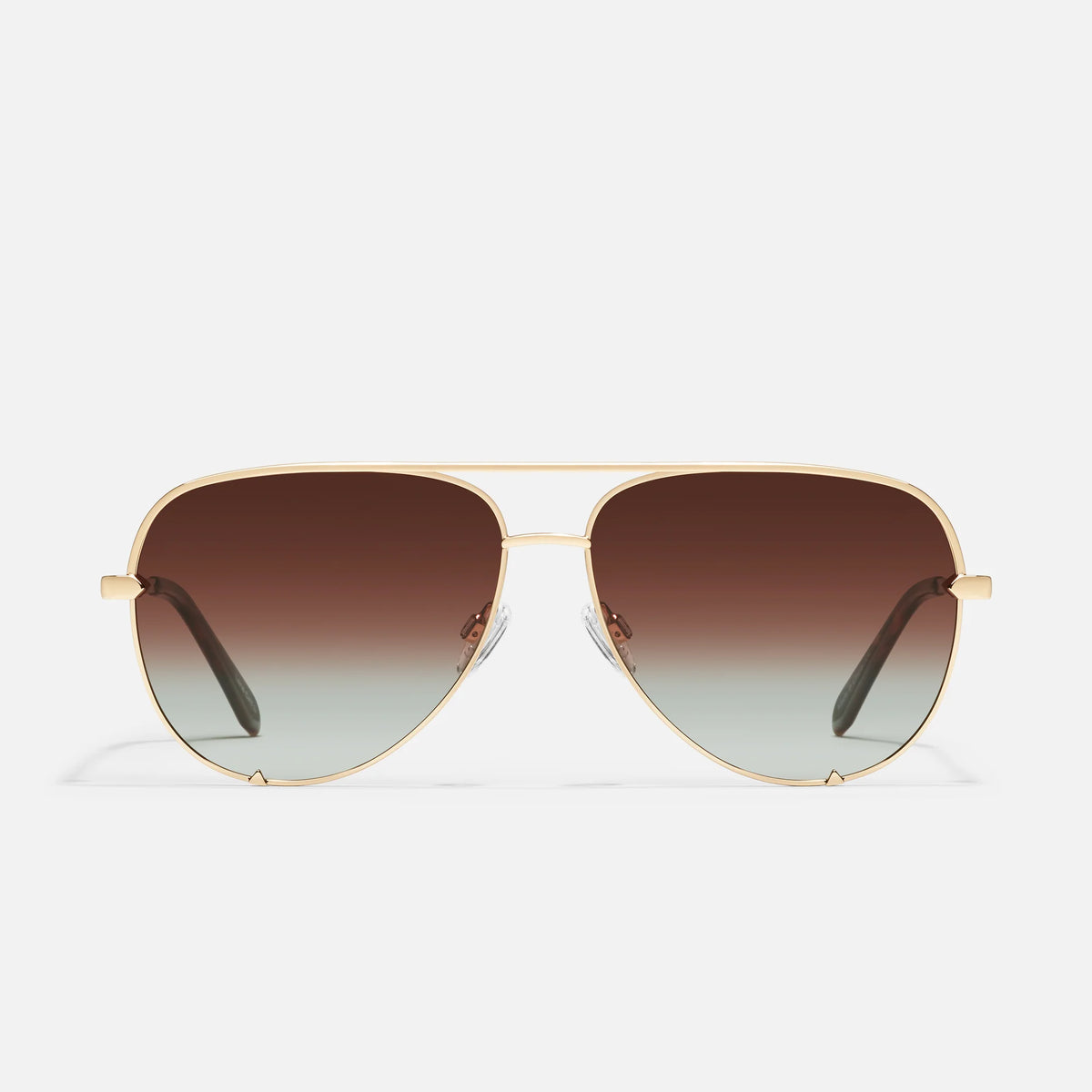 Quay High Key Mini NO-NS-1606 Gold/Brown Fade Pol