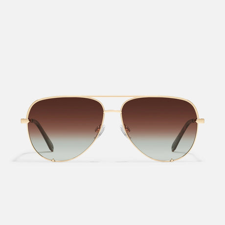 Quay High Key Mini NO-NS-1606 Gold/Brown Fade Pol
