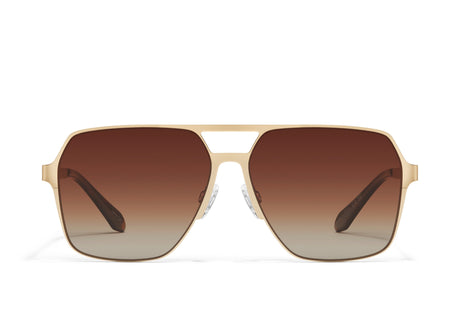 Quay Backstage Pass NO-NS-1562 Gold/Brown Polarized