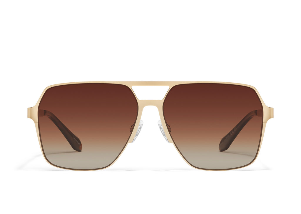 Quay Backstage Pass NO-NS-1562 Gold/Brown Polarized