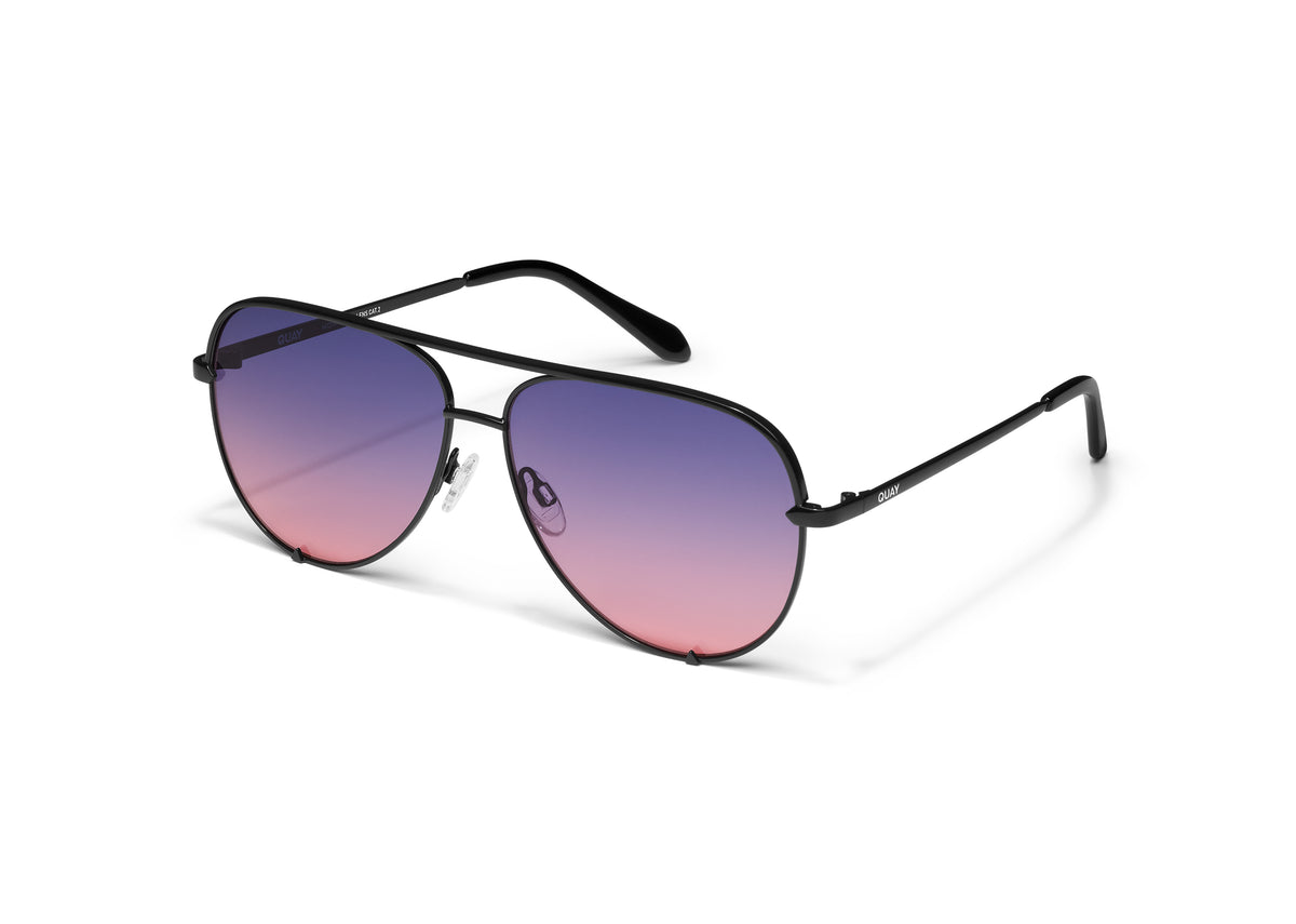 Quay HIGH KEY EXTRA LARGE NO-NS-2342-BLK/DSKPNK