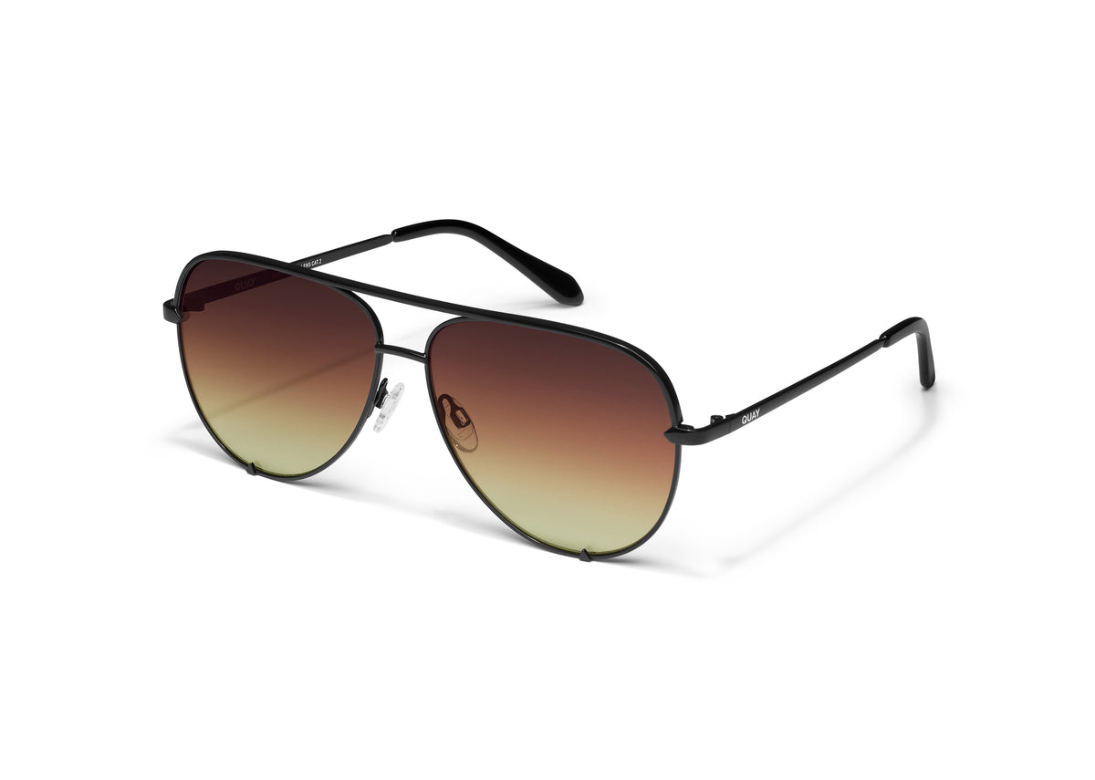 Quay High Key Extra Large NO-NS-2553-BLK/BRNYW